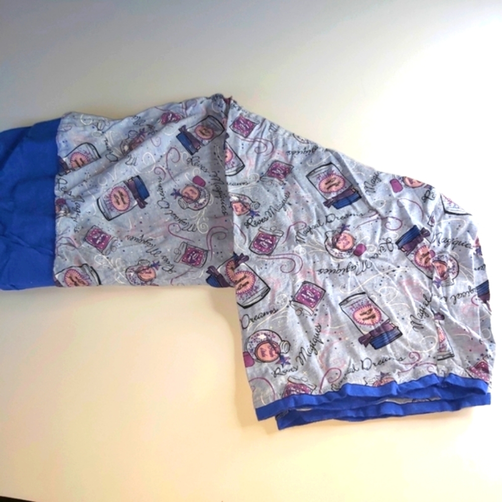 2 piece cropped pajama set.